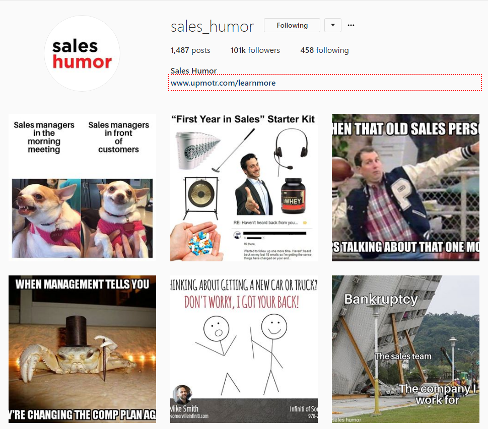 sales humor