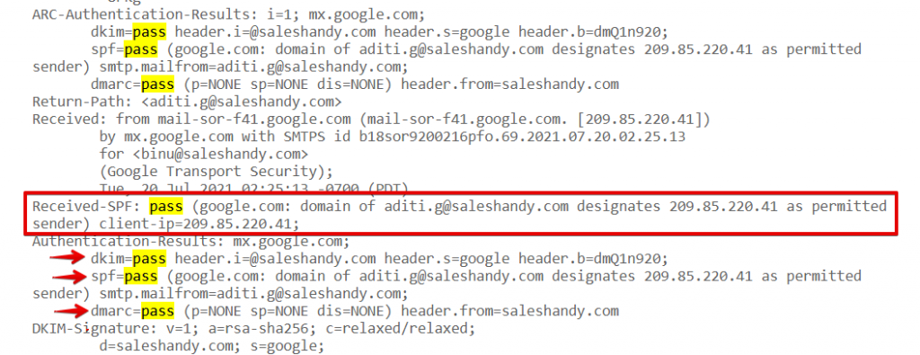 avoiding spam while sending bulk emails using dkim, dmarc, spf