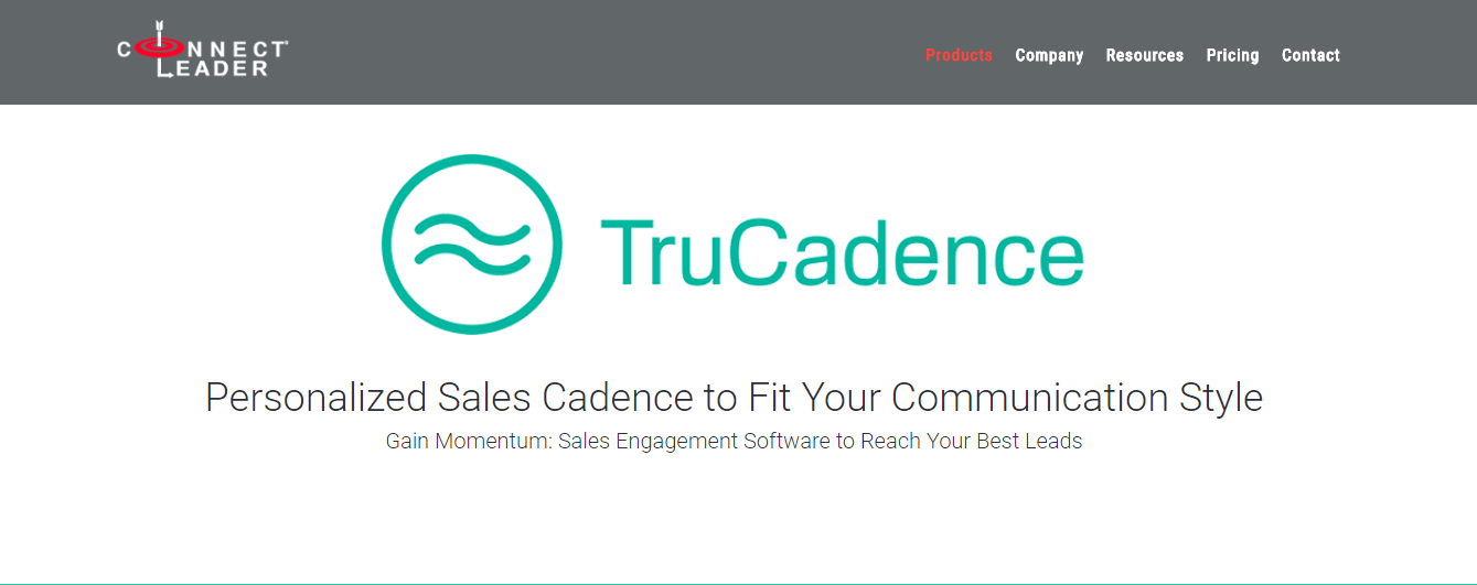 Trucadence cold emailing tool