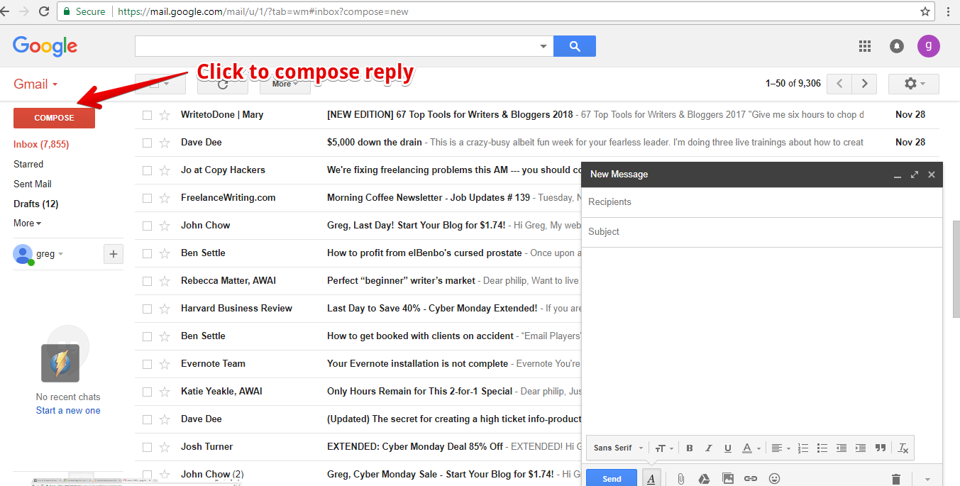 How to setup canned response in gmail 4