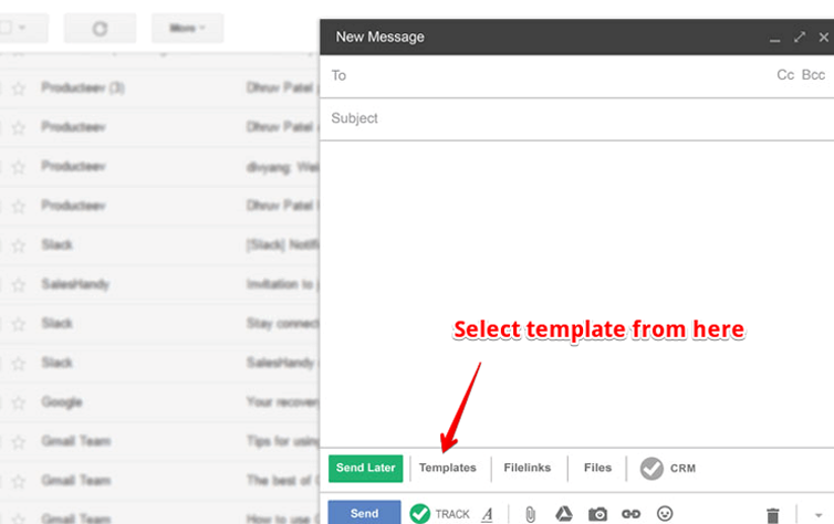 How to setup canned response in gmail 8