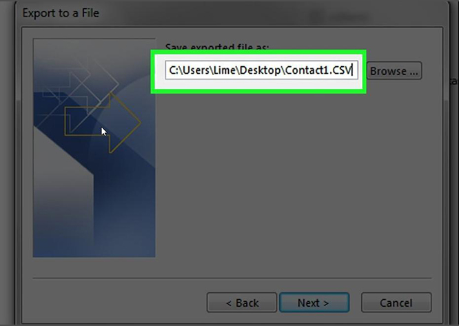 How To Export Contacts From Outlookstep By Step Guide With Images 0674