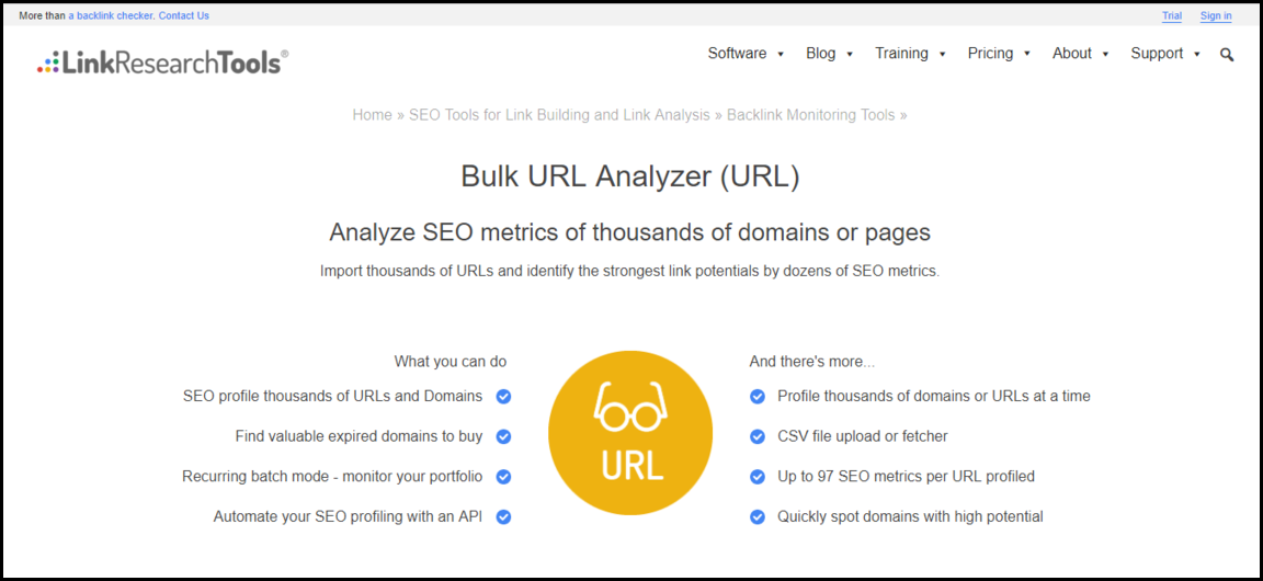 Bulk URL Analyzer