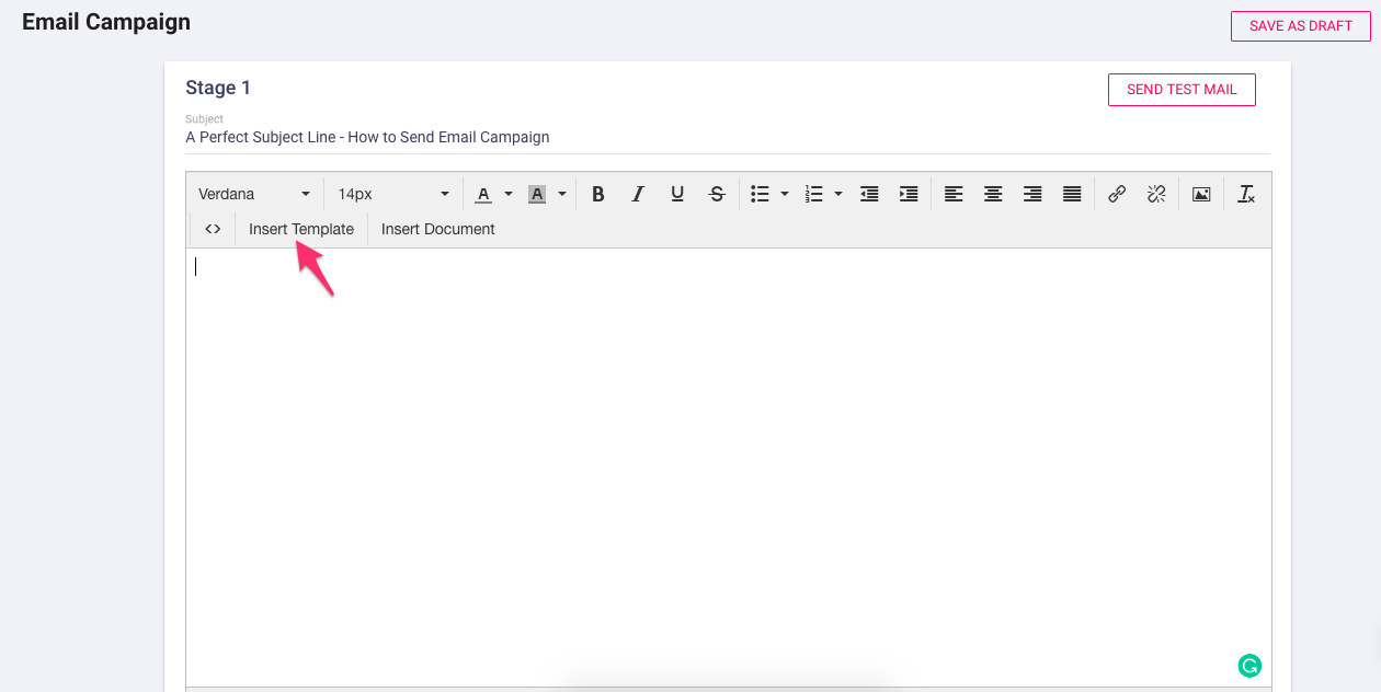 Send email campaigns