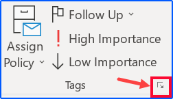 More Options Arrow