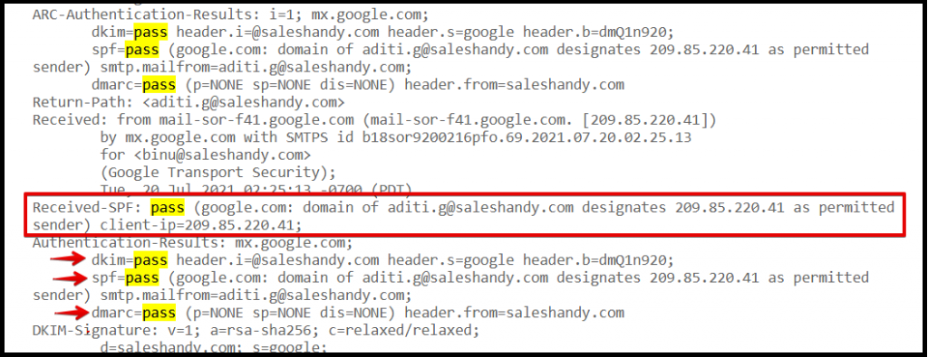 Avoid spam while sending bulk emails using dkim, dmarc, spf