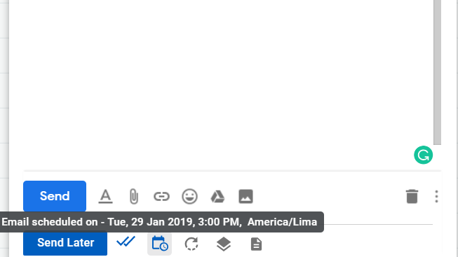 edit scheduled email
